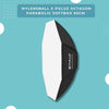 MyLensBall x Puluz Octagon Parabolic Softbox 95cm - mylensball.com.au