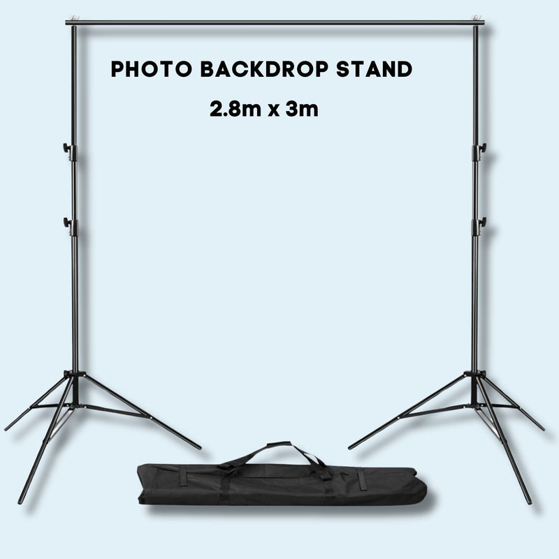 Proflex 2.5x3M Photo Backdrop with Stand KIT - mylensball.com.au
