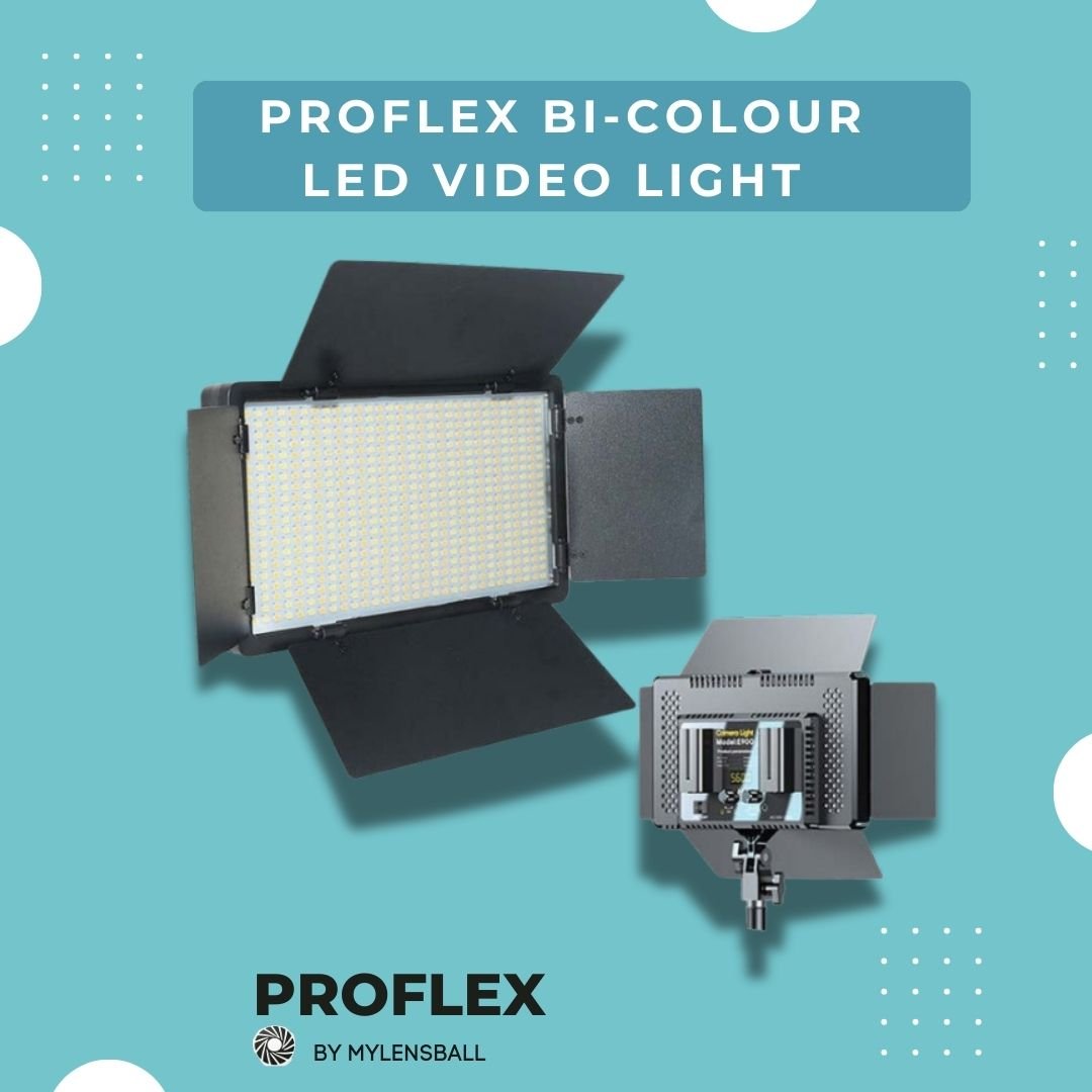 ProFlex Bi - Color 55W Video LED Light Kit - mylensball.com.au