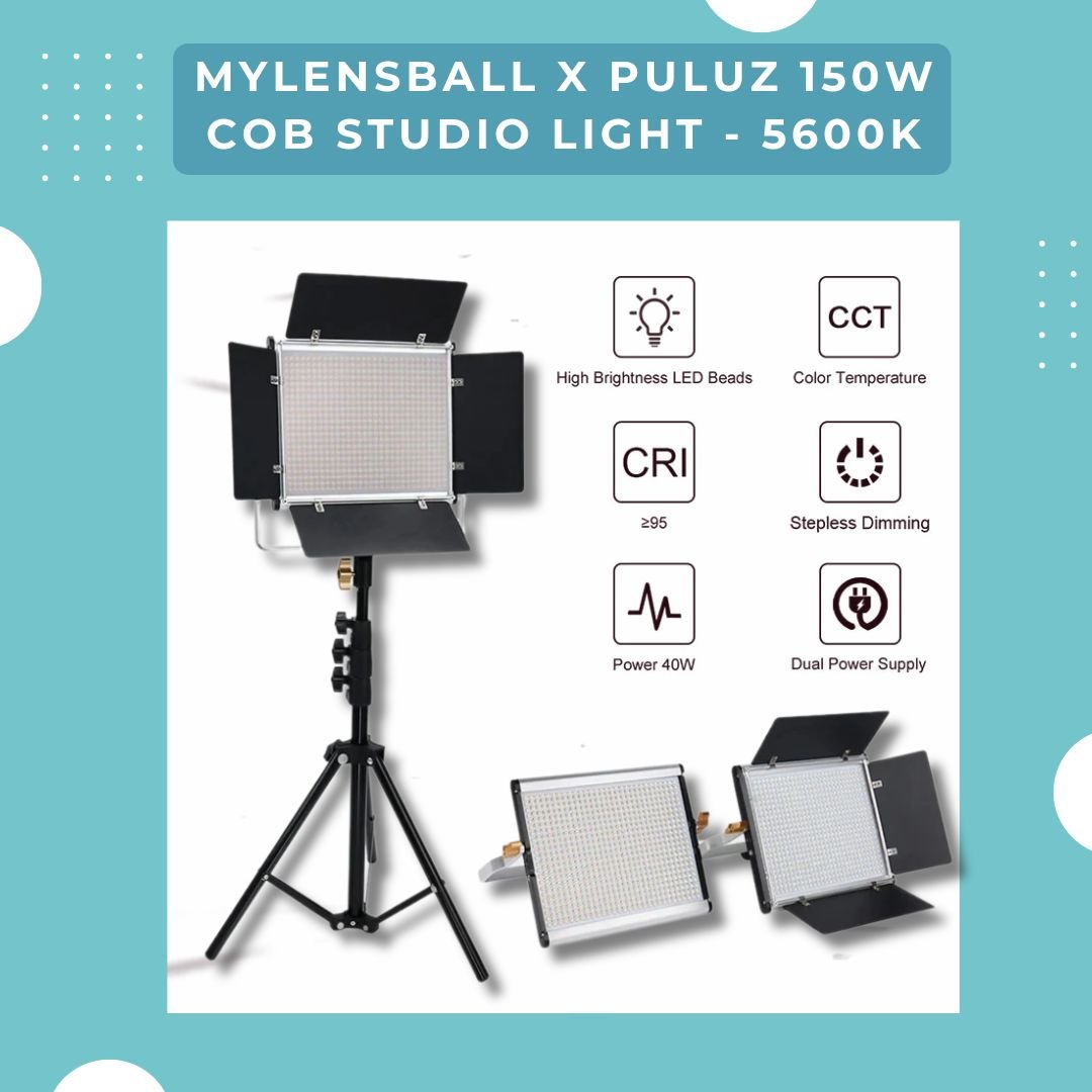 ProFlex W50 LED Panel Video Light Kit: Illuminate Your Creativity - mylensball.com.au