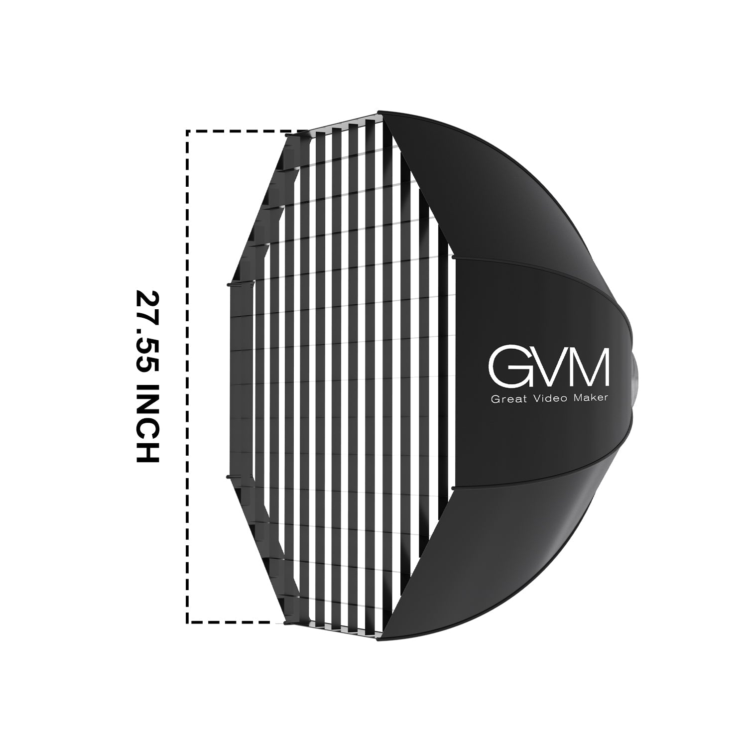 GVM Softbox for P80S/G100W Series LED Lights (56cm) - mylensball.com.au